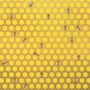 Paper – Beehive with bees
