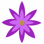 Flower – March 2021 dark purple