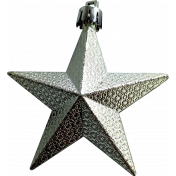 Star- Silver Christmas