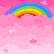 Paper- Fantasy pink sky