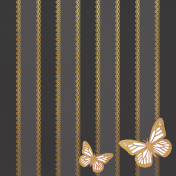 Paper – Stripes and butterflies 8/8