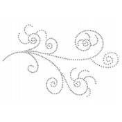 Swirls with pearls 1