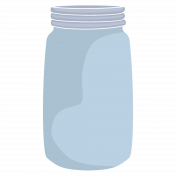Mason jar 1- no label