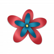 Two layered flower