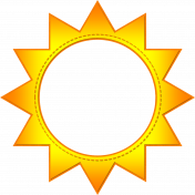 Solar Eclipse Sun Frame