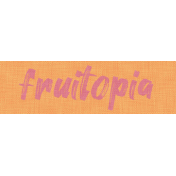 Fruitopia Kit WS Fruitopia