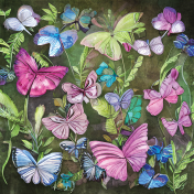 Butterflies & Flowers Paper 3