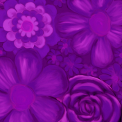 flower paper purple