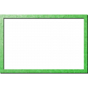 Green Metal Frame