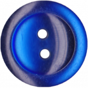 Button Tin- button blue