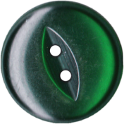 Button Tin- button green dark