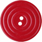 Button Tin- button red rings