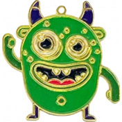 Slime Green- Enamel Little Monster