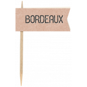 Paris, France Ephemera Kit Bordeaux Flag