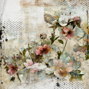 Shabby Vintage #8 Painted Paper 02