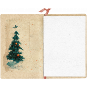 Shabby Vintage Christmas #1 Journal