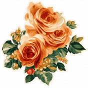 CC#12- Floral Sticker 04