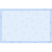 4x6 Light Blue Lined Horizontal Journaling Card with Stars Overlay, Magic Stars