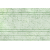 4x6 Lined Horizontal Green Distressed Journaling Card, Magic Stars