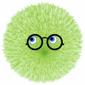 Key Lime Fuzz Ball with Glasses Fruity Collection