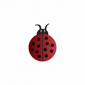4x4 Ladybug Filler Card