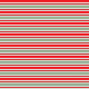 Holiday Ready Red and Green Stripes