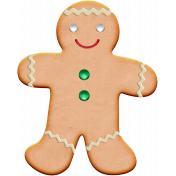 Xmas 2016: Gingerbread Man Cookie 01