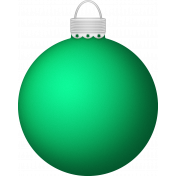 Xmas 2016: Bulb Ornament, Green