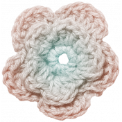 Pretty Things Add-on: Layered Crochet Flower 02