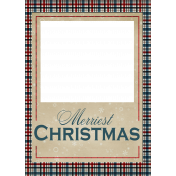 Photo Christmas Card Template 5x7 DST 12-2011 01 No Shadows