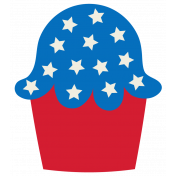 BYB 2016: Independence Day, Patriotic Cupcake 01