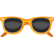 October 2020 Blog Train: Stonewashed Denim, Sunglasses 01, Orange