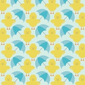 April 2021 Blog Train: Patterned Paper 01, Ducks & Umbrellas
