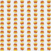 October 2021 Blog Train: Halloween Patterned Paper 01, Candy Corn