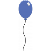 The Good Life: January 2022 Balloon 01, Blue
