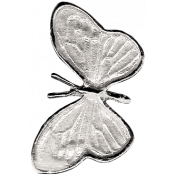 The Good Life: April 2022- Easter Butterfly Charm 01 White