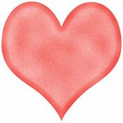 Stencil Heart Red