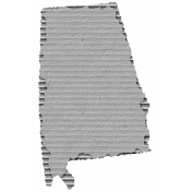 Cardboard Alabama Gray