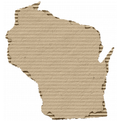 Cardboard Wisconsin Kraft