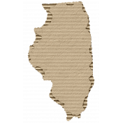 Cardboard Illinois Kraft