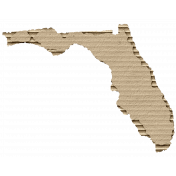 Cardboard Florida Kraft