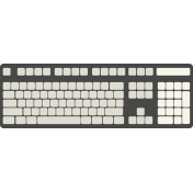 Back To School: PC/Computer Keyboard