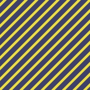 Back To School: Paper, Striped, Blue & Yellow