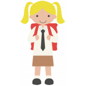 School Kid 02 Girl