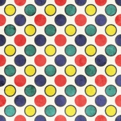 Back To School: Paper, Pattern Dots 02