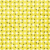 Back To School: Paper, Pattern Dots 04 Yellow
