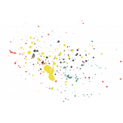 Back To School: Cluster 03 Paint Splatters