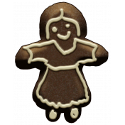 Gingerbread Cookie Woman 2 by Bard Judith