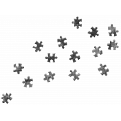 Jigsaw scatter Mono