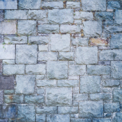 Stone Wall Blue